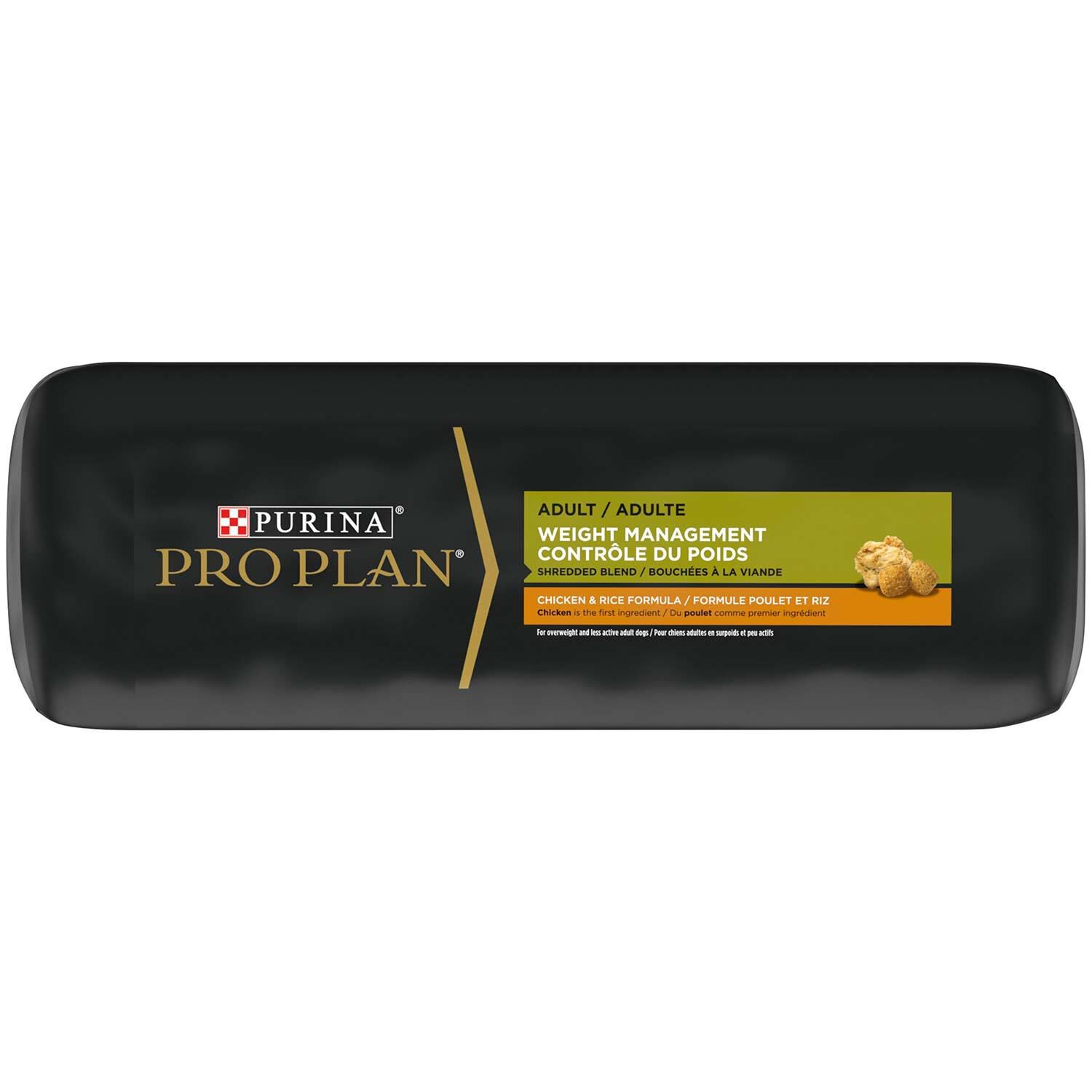 Purina Pro Plan Weight Management Shredded Blend Chicken & Rice Formula Dry Dog Food