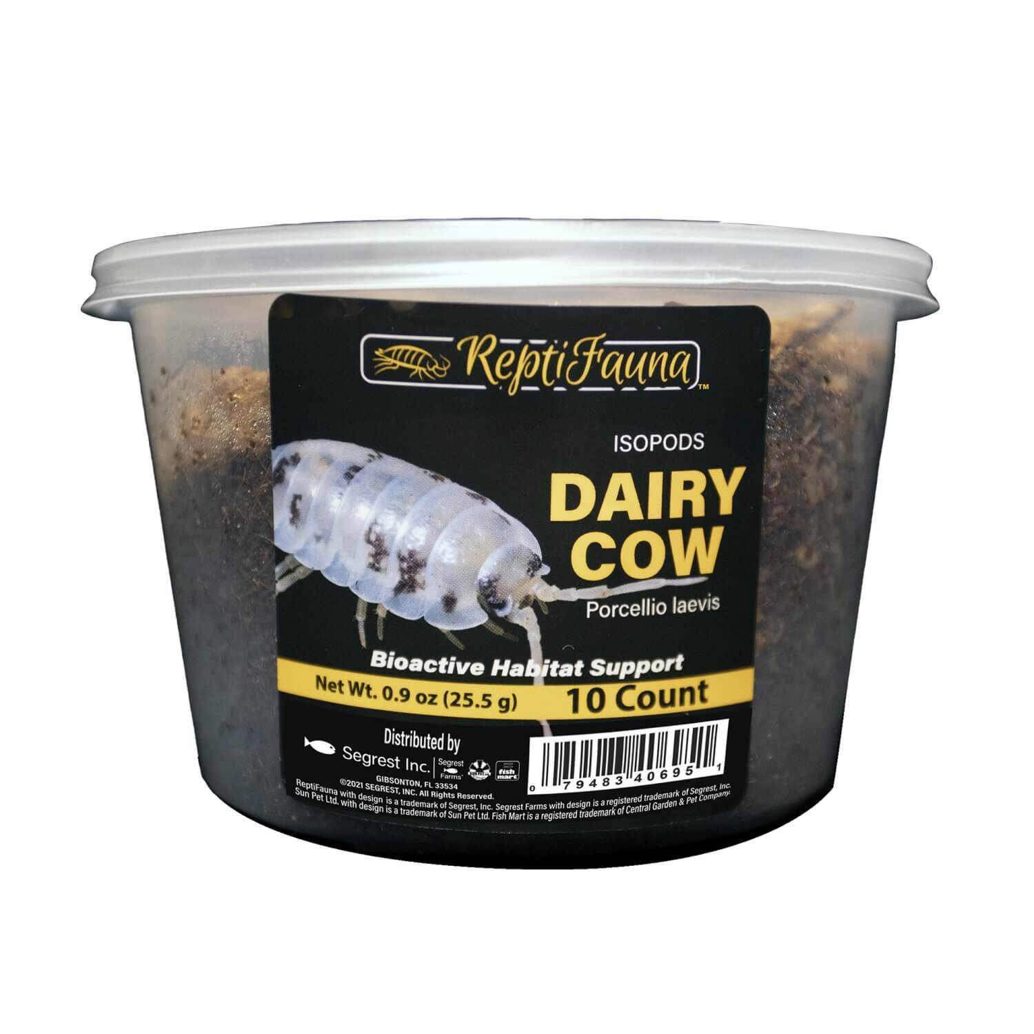 Reptifauna&trade; Dairy Cow Isopod 10 Count