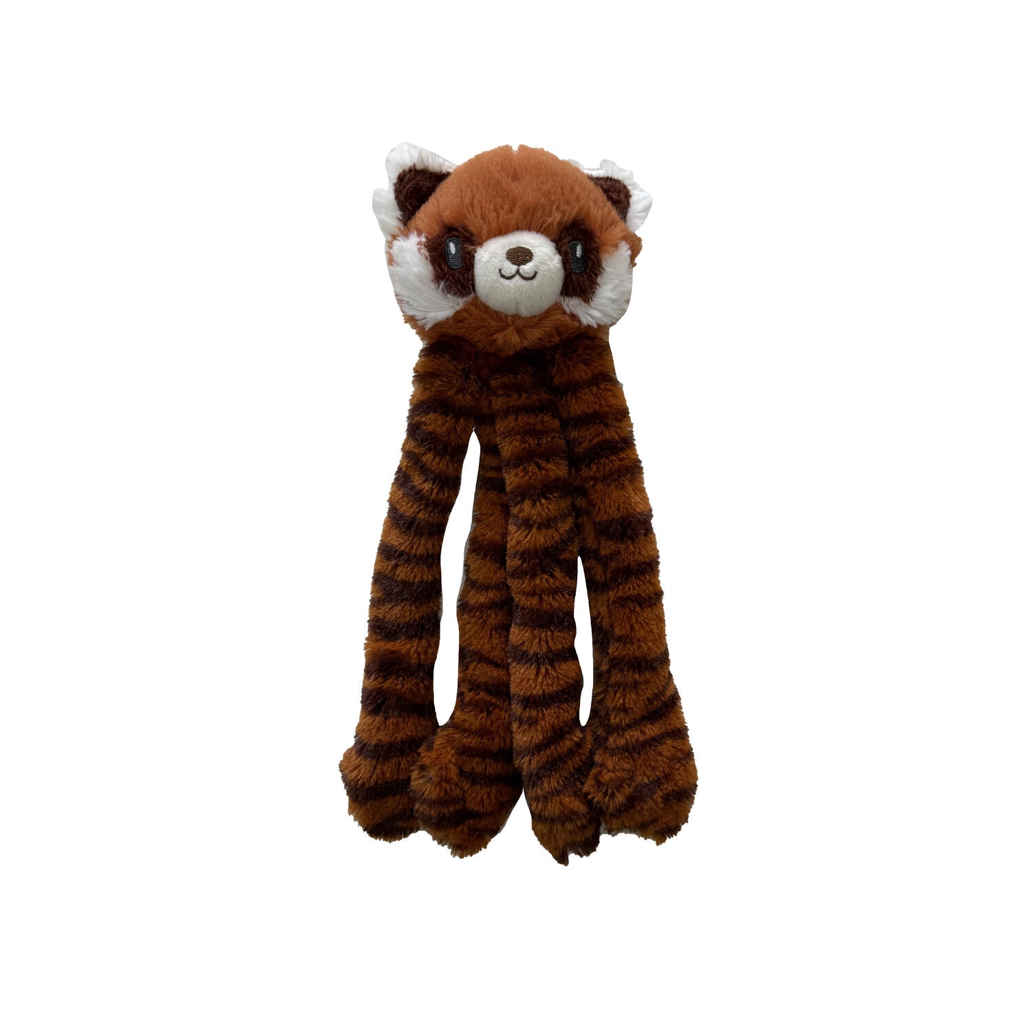 #Bff Wild World Crinkle Long Legs Red Panda Squeak Play & Tug Dog Toy, Medium