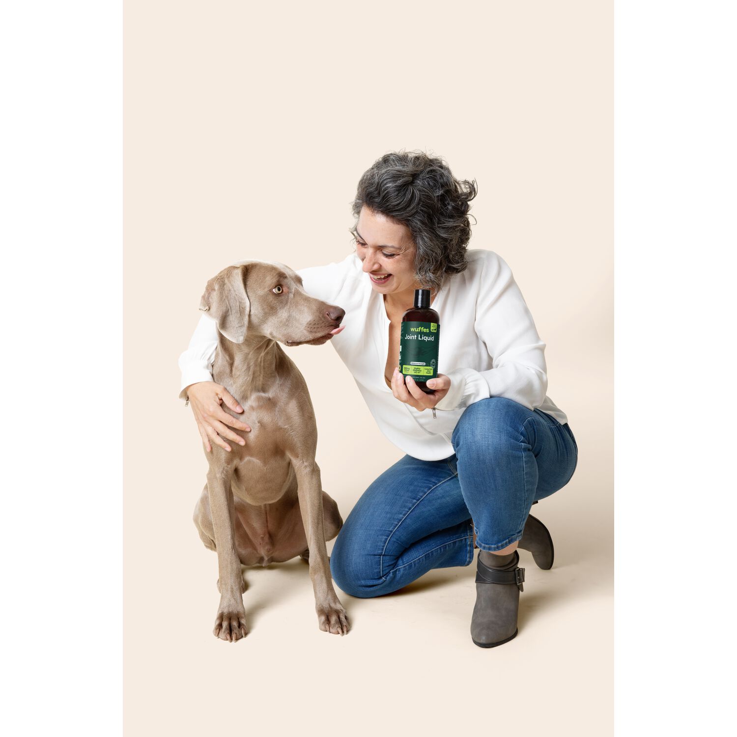 Wuffes Advanced Strength Hip & Joint Liquid Dog Supplement, 8-Fl-Oz Bottle