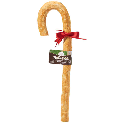 Nothin' To Hide Candy Cane Chicken Dog Chew Treat, 18"