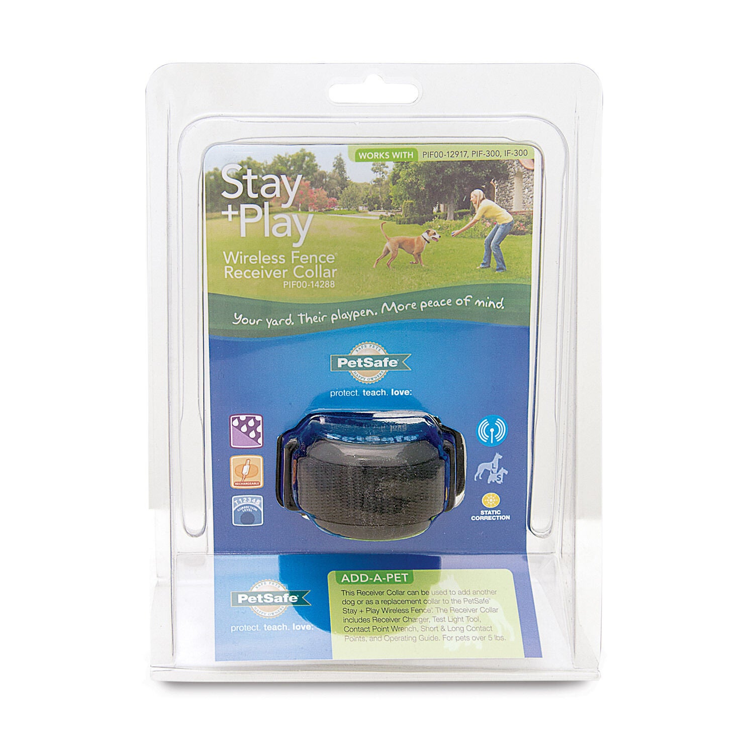 Petsafe Stay & Play&reg; Wireless Fence Rechargeable Receiver Collar