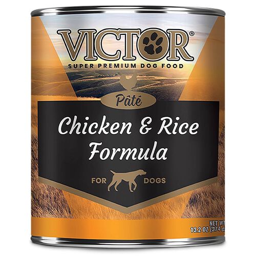 Victor Chicken & Rice Formula Pate Wet Dog Food