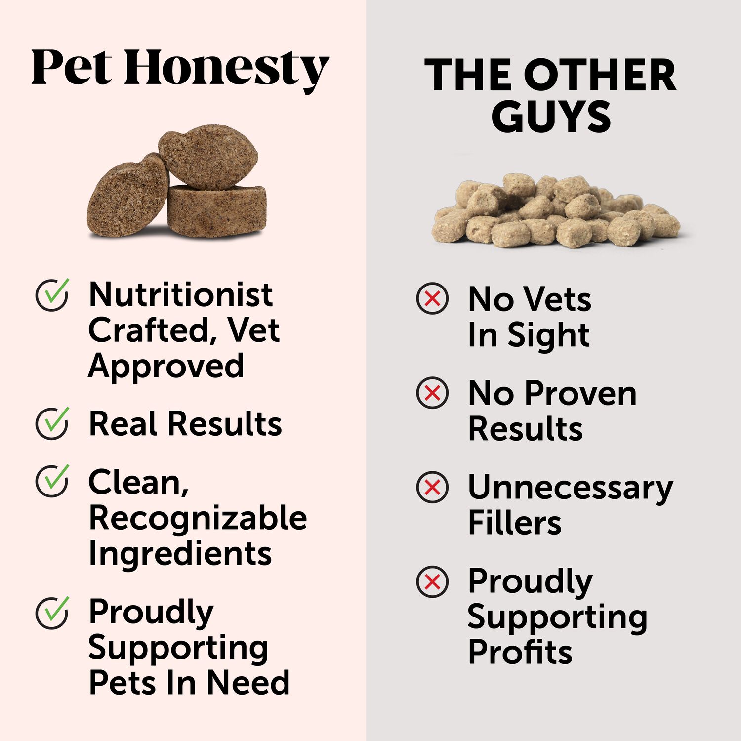 Pet Honesty Natural Hemp Calming Chews Dog Supplements, Chicken Flavor, 90-Ct