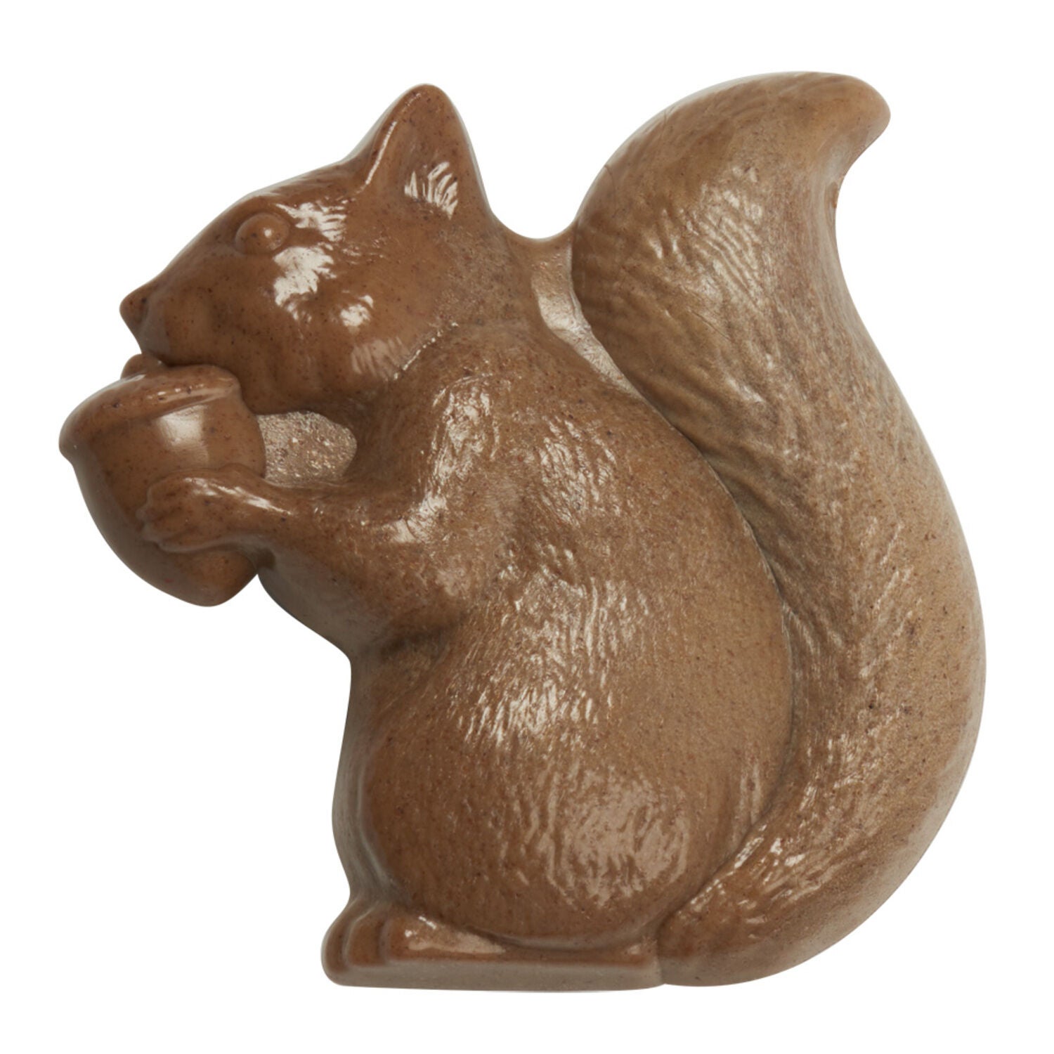 Hero Bonetics Squirrel Durable Dog Chew Toy, Bacon Flavor, Large