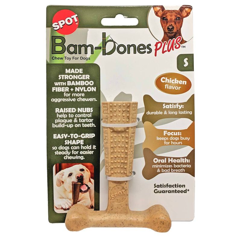 Bambone Plus Chicken Dog Toy image number 1