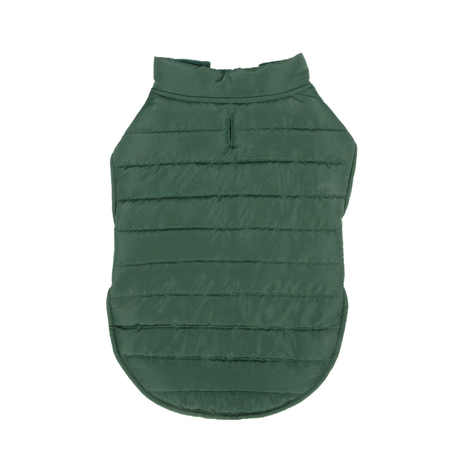 Simply Dog Green Quilted Dog Jacket, Large