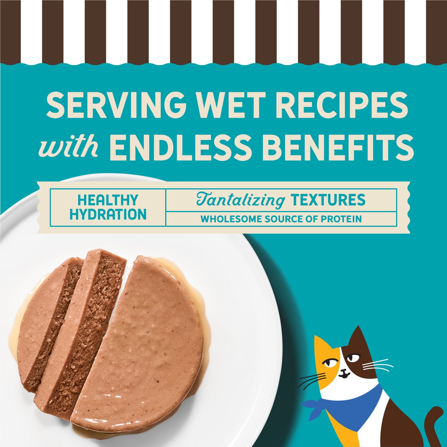 Merrick Purrfect Bistro Grain Free Premium Soft Canned Pate Adult Wet Cat Food, High Protein Duck Recipe - 3-Oz. Can - Case Of 24