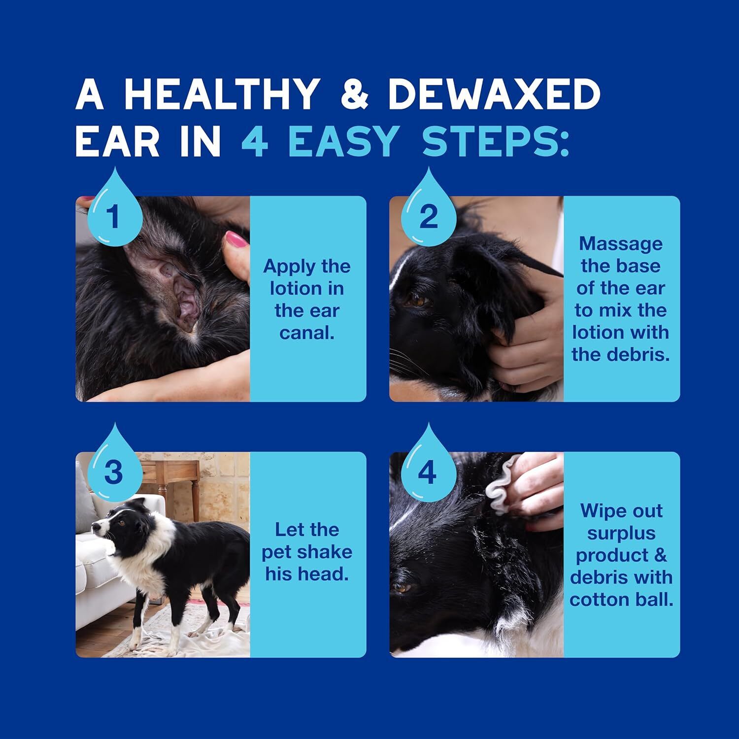 Douxo&reg; Skin & Coat Spa - Ultra-Safe Dewaxing Ear Cleaner For Dogs And Cats, 4.1-Fl-Oz