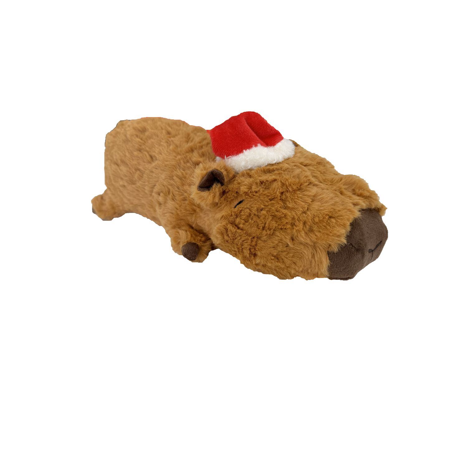 Aristopet Holiday Carlos The Capybara Squeaky Plush Dog Toy