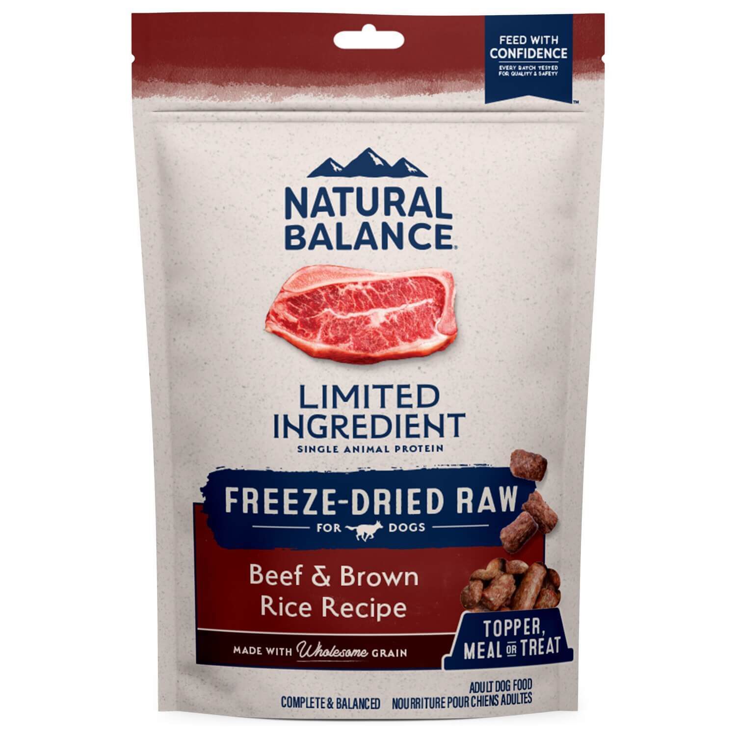 Natural balance beef roll sales