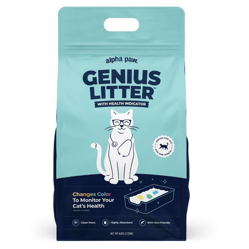 Alpha Paw Genius Litter With Health Indicator image number 1