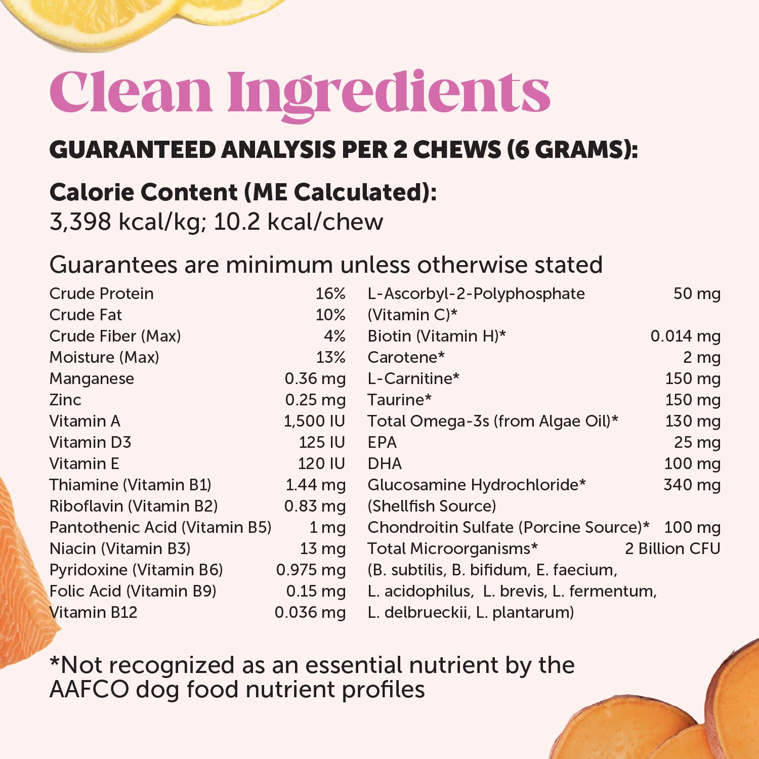 Pet Honesty Multivitamin 10-In-1 Multivitamin Chews For Senior Dogs, Duck Flavor, 90-Ct