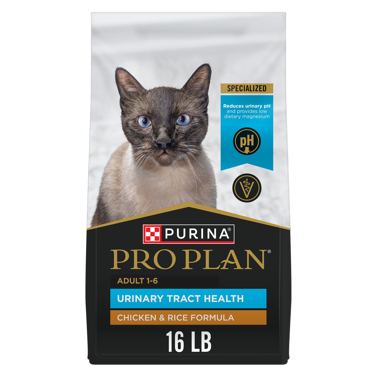 Purina Pro Plan Specialized Urinary Tract Health Formula Dry Cat Food, Chicken And Rice Formula