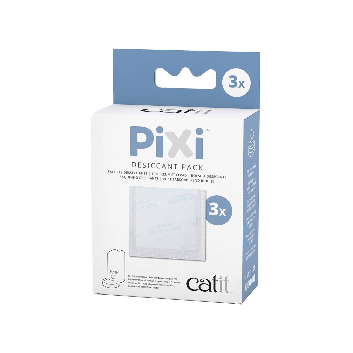 Catit Pixi Feeder Desiccant, 3Pk
