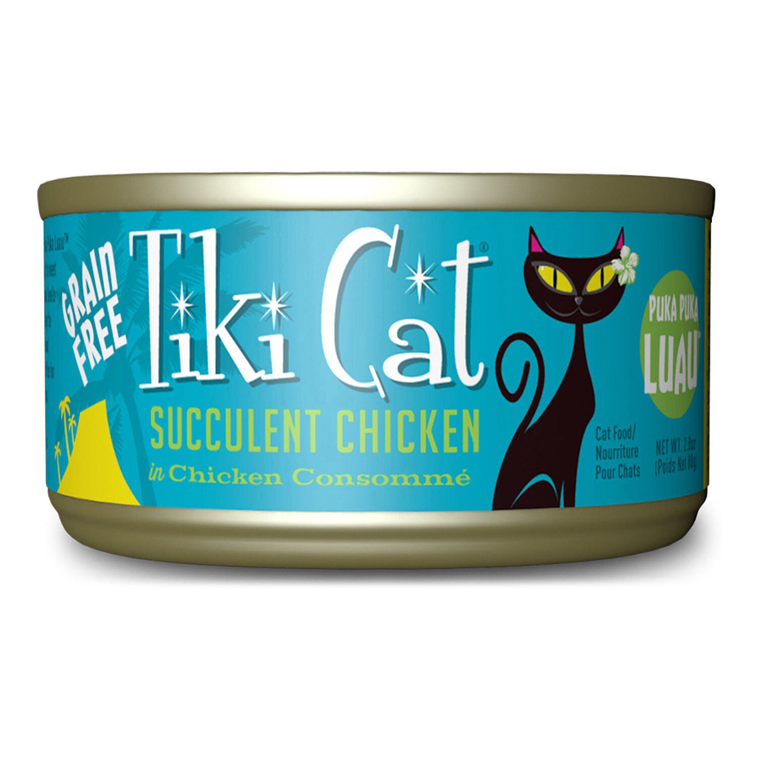 Puka Puka Luau Succulent Chicken Cat Food