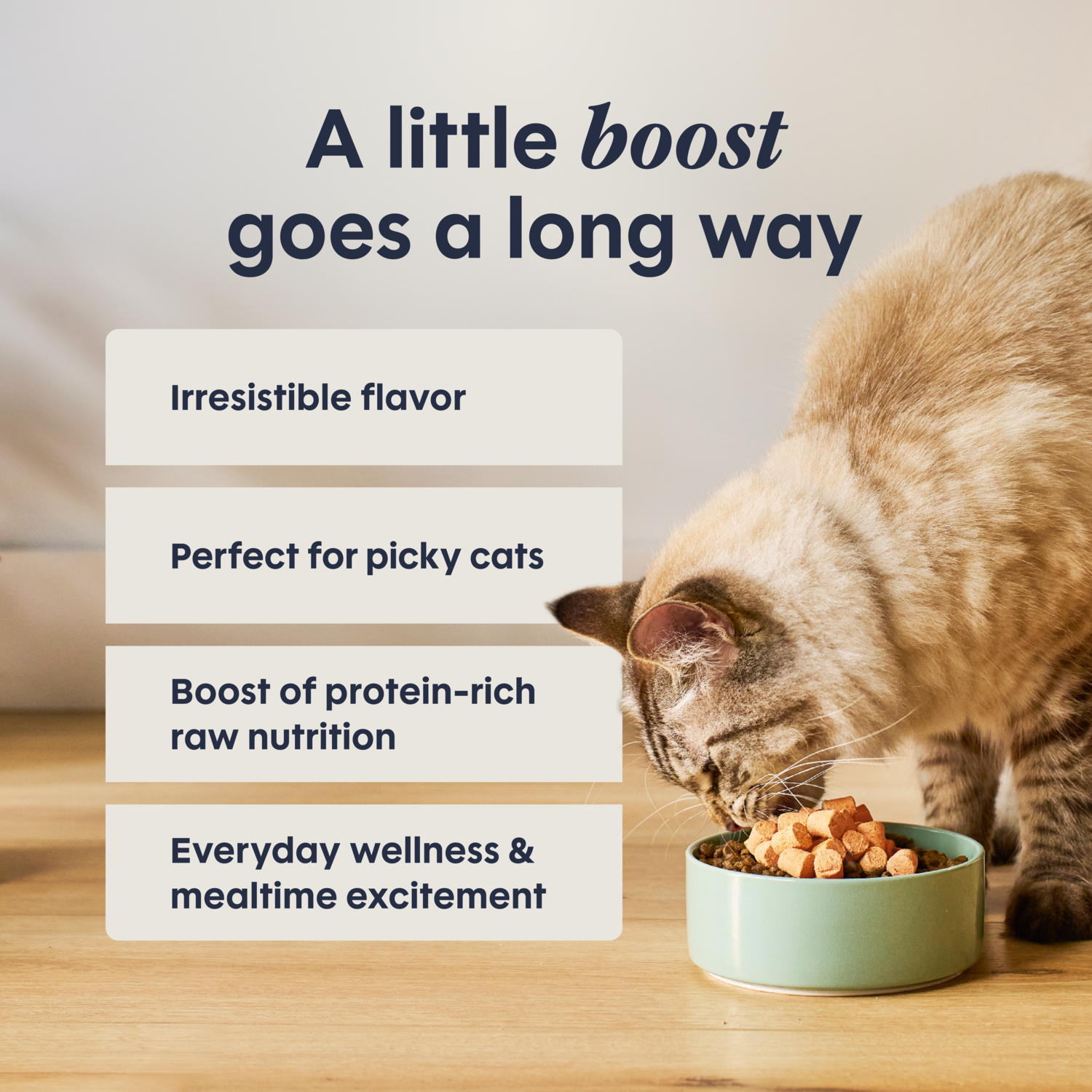 Instinct Freeze-Dried Raw Boost Mixers Grain-Free Digestive Health Recipe Cat Food Topper, 5.5-Oz Bag