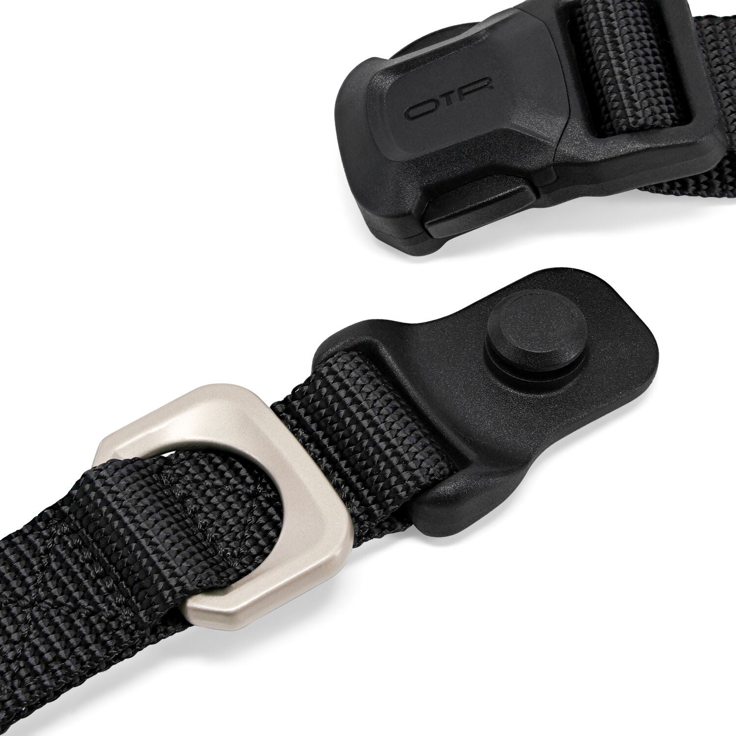Otr Durable Magnetic Dog Collar, Black, Large