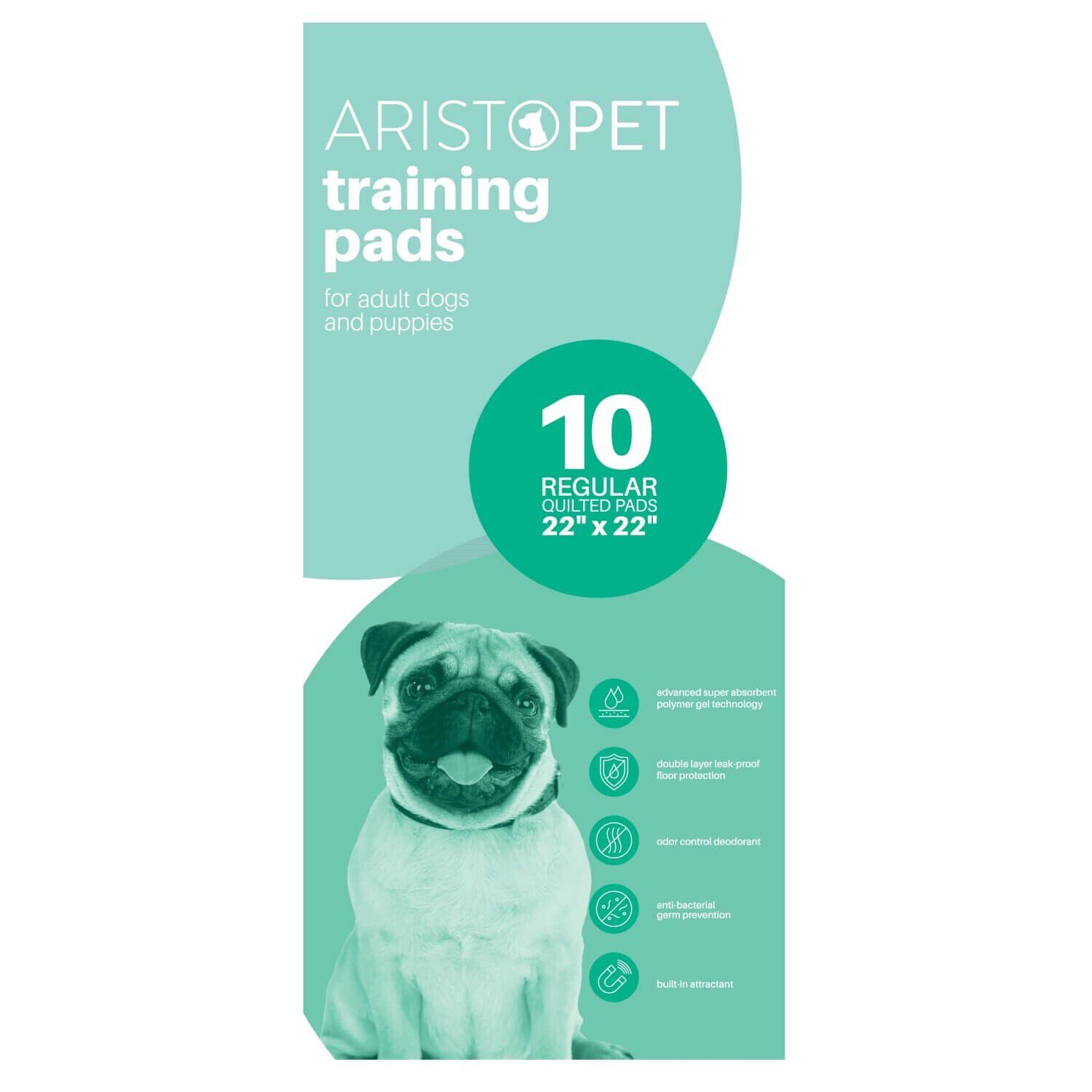 Aristopet Dog Training Pads 22"X22"
