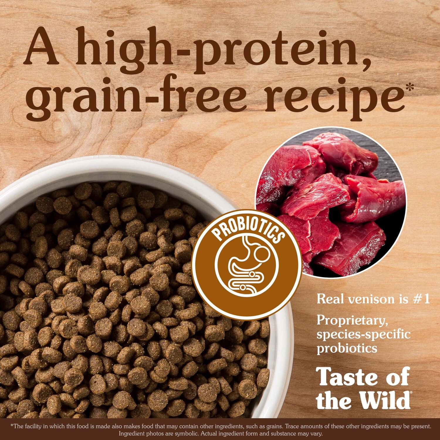 Taste Of The Wild Dry Dog Food, Appalachian Valley Small Breed Canine Recipe With Venison & Garbanzo Beans, 5-Lb Bag