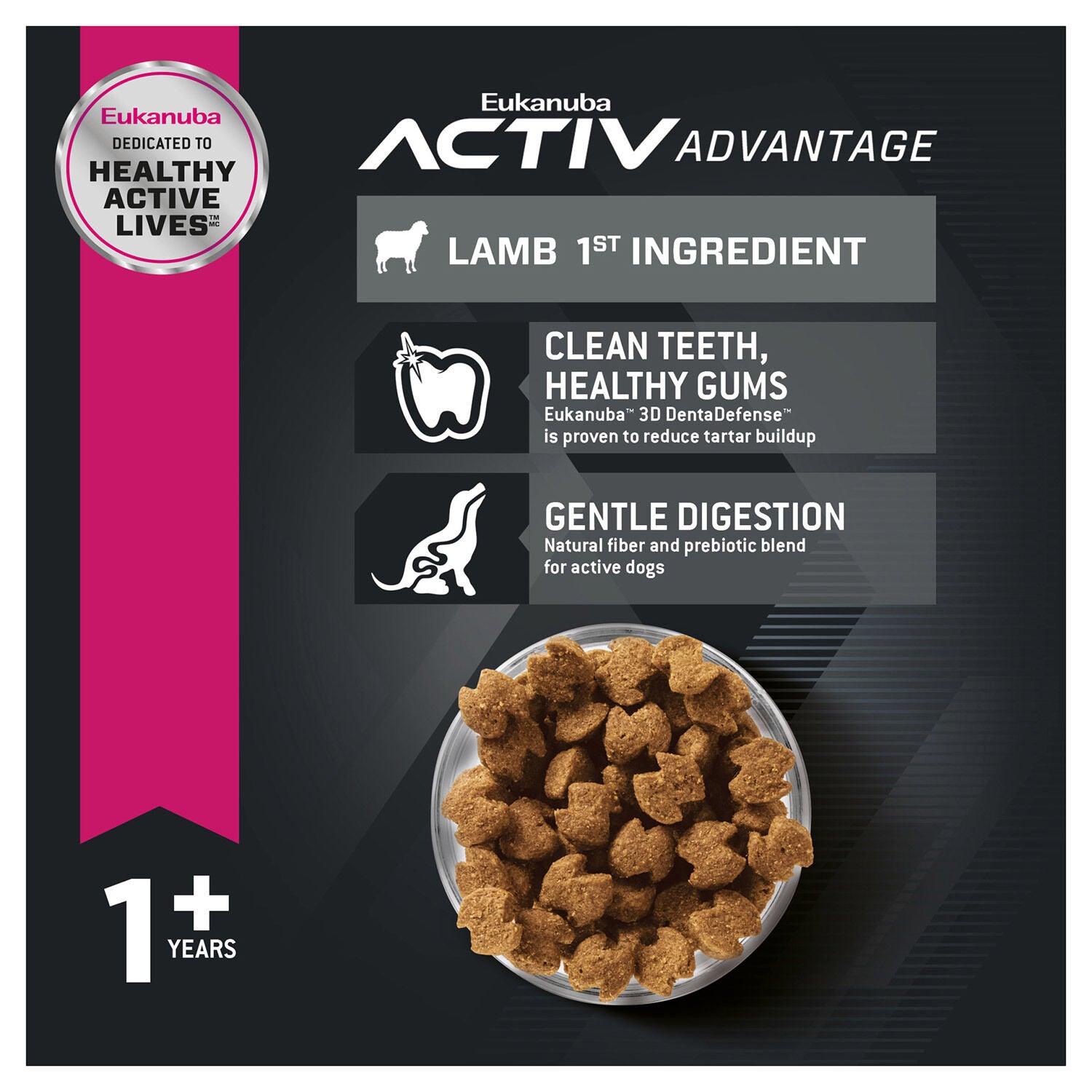 Eukanuba Adult Lamb 1St Ingredient Dry Dog Food,