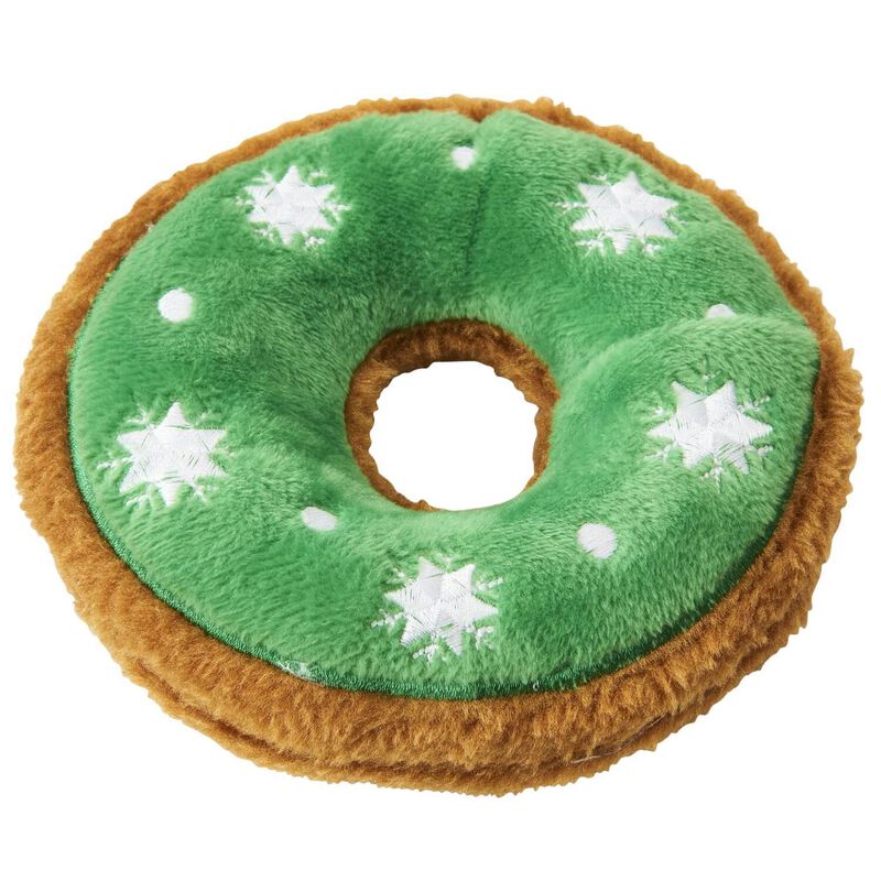 Holiday Tasty Donuts Dog Toys Assorted image number 3