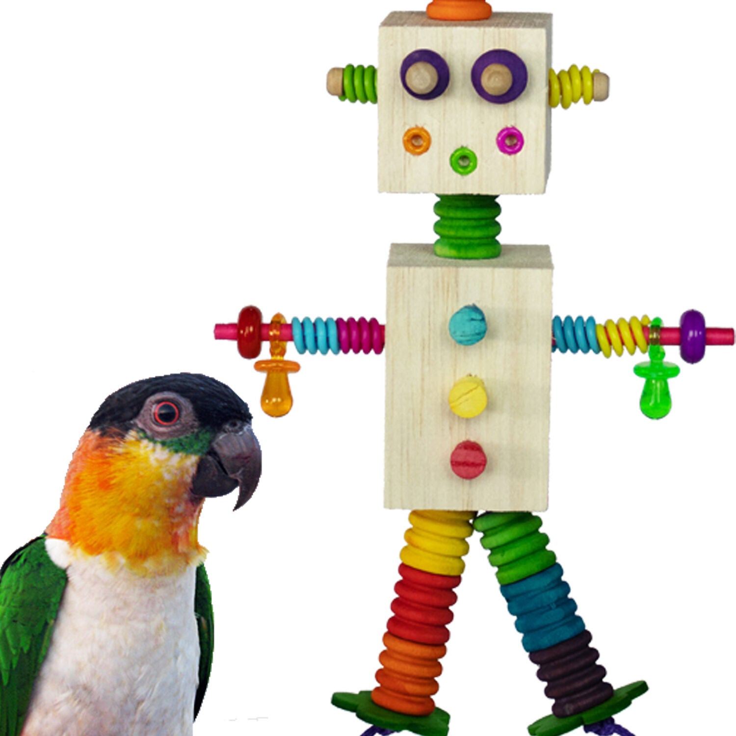 Super Bird Creations Balsa Bot Bird Toy