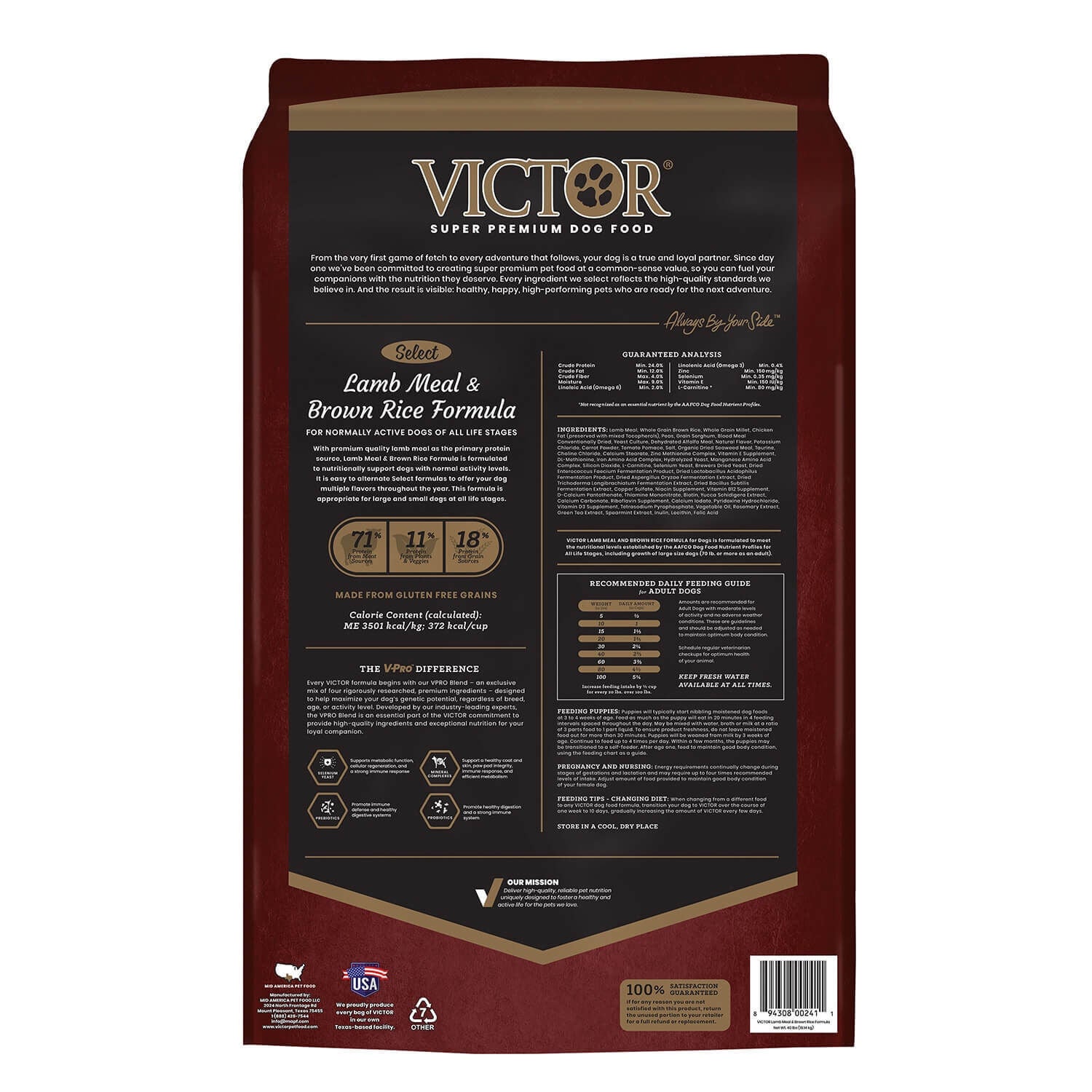 Victor lamb hot sale and rice