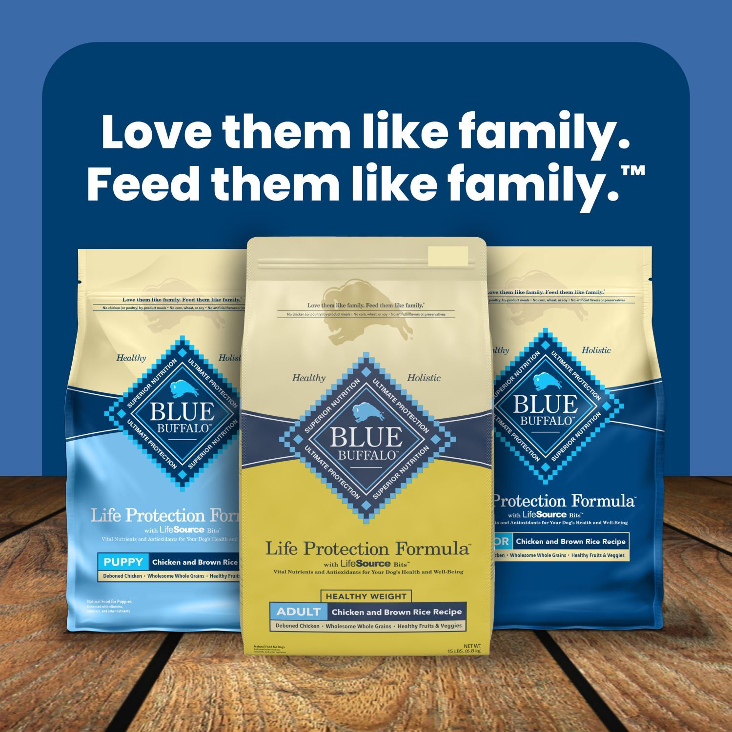Blue Buffalo Life Protection Healthy Weight Chicken & Brown Rice Adult Dry Dog Food, 30-Lb