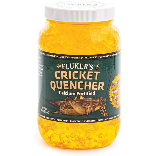 Cricket Quencher With Calcium Cricket Food