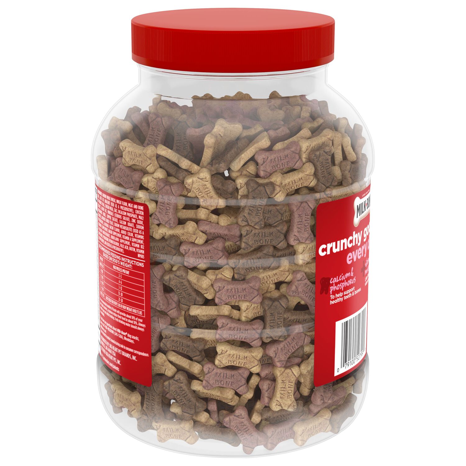 Milk-Bone Flavor Snacks Mini&rsquo;S Crunchy Biscuits Dog Treats, 36-Oz Canister