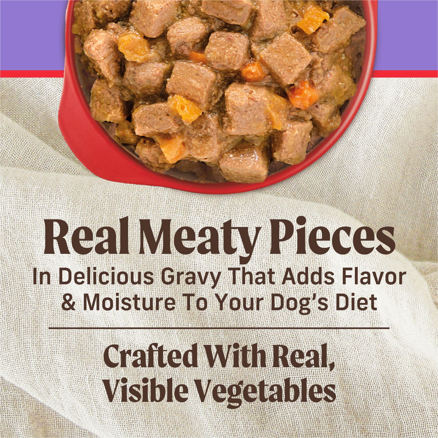 Merrick Grain-Free Premium Soft And Gluten Free Canned Wet Puppy Dog Food, Puppy Plate Beef Recipe - 12.7-Oz Can
