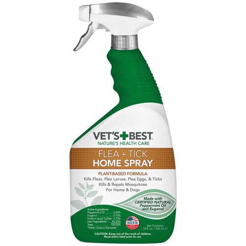 Vet'S Best Flea + Tick Spray For Homes & Dogs
