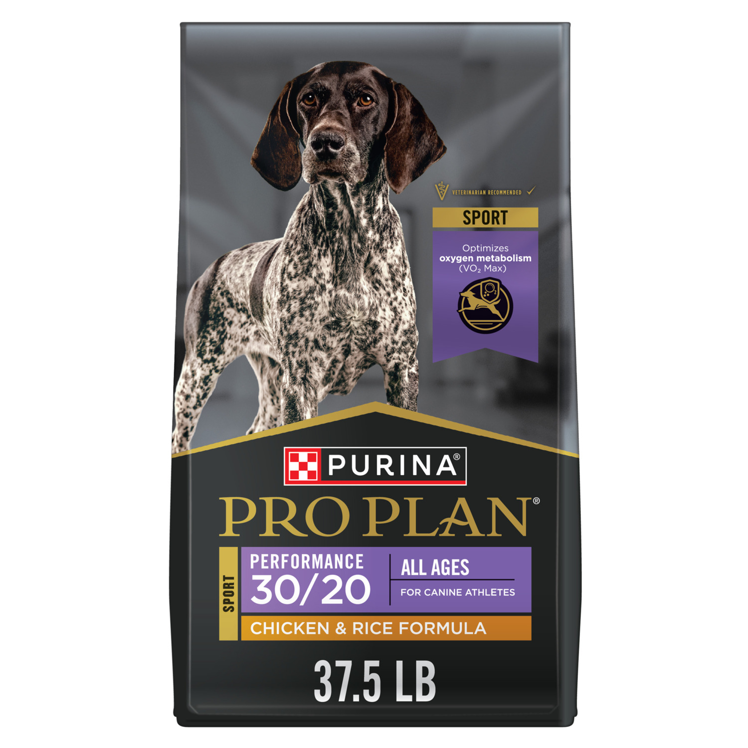 Purina Pro Plan Sport Performance 30/20 Chicken And Rice Formula High Protein Dog Food -  50-Lb
