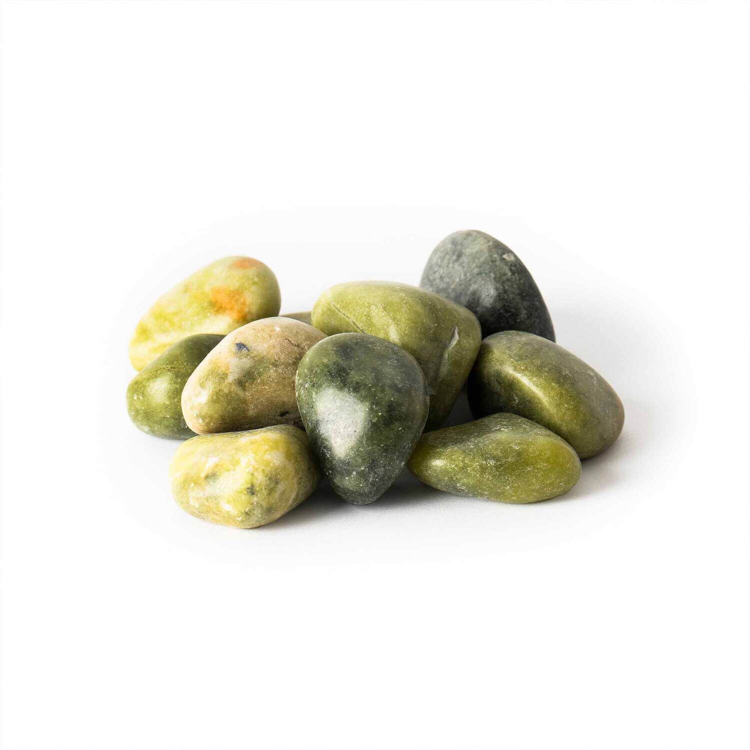 Gal&aacute;pagos Natural Terrarium Stones Habitat Decor, Green, 4-Lbs