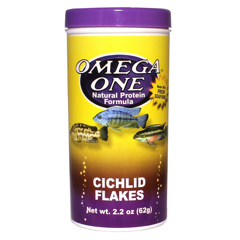 Cichlid Flakes Fish Food image number 1
