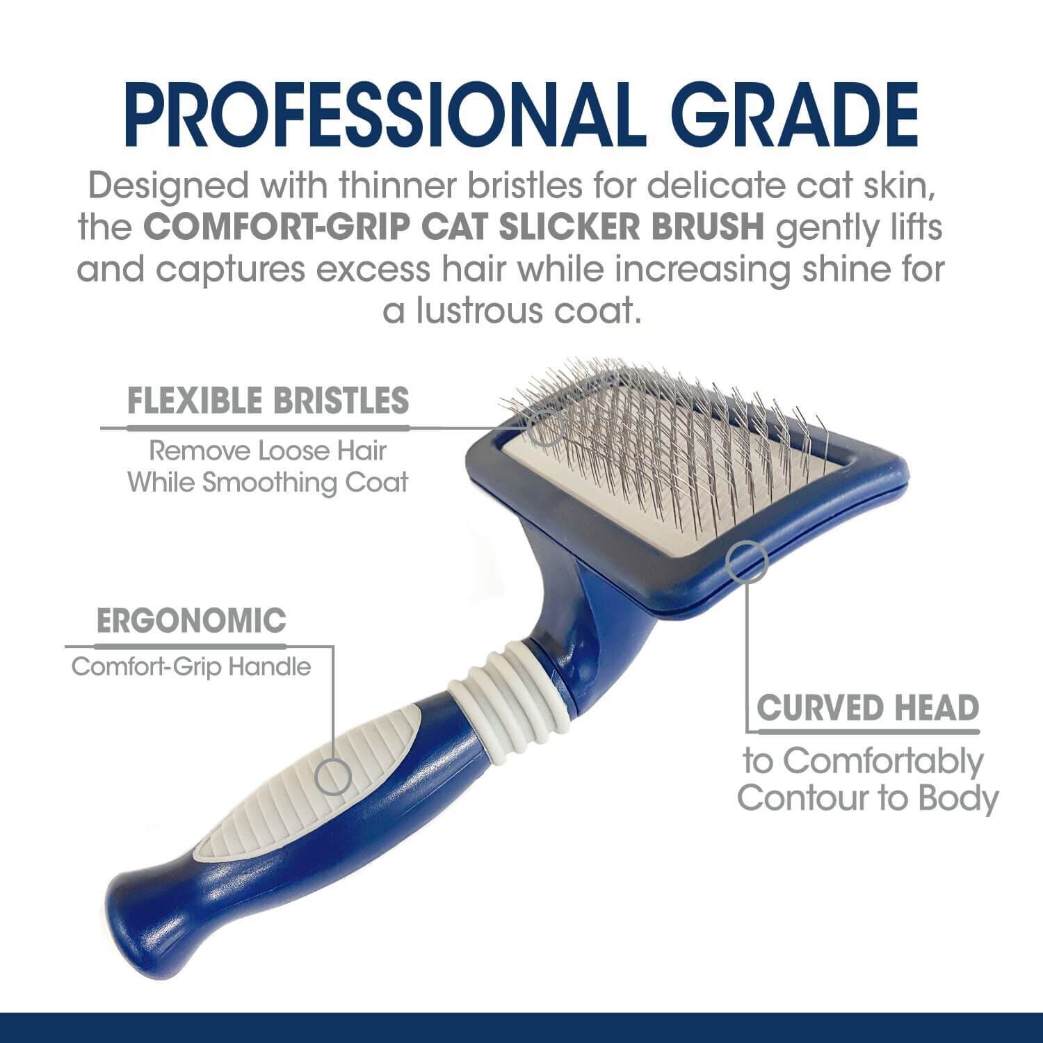 Wire cat brush discount