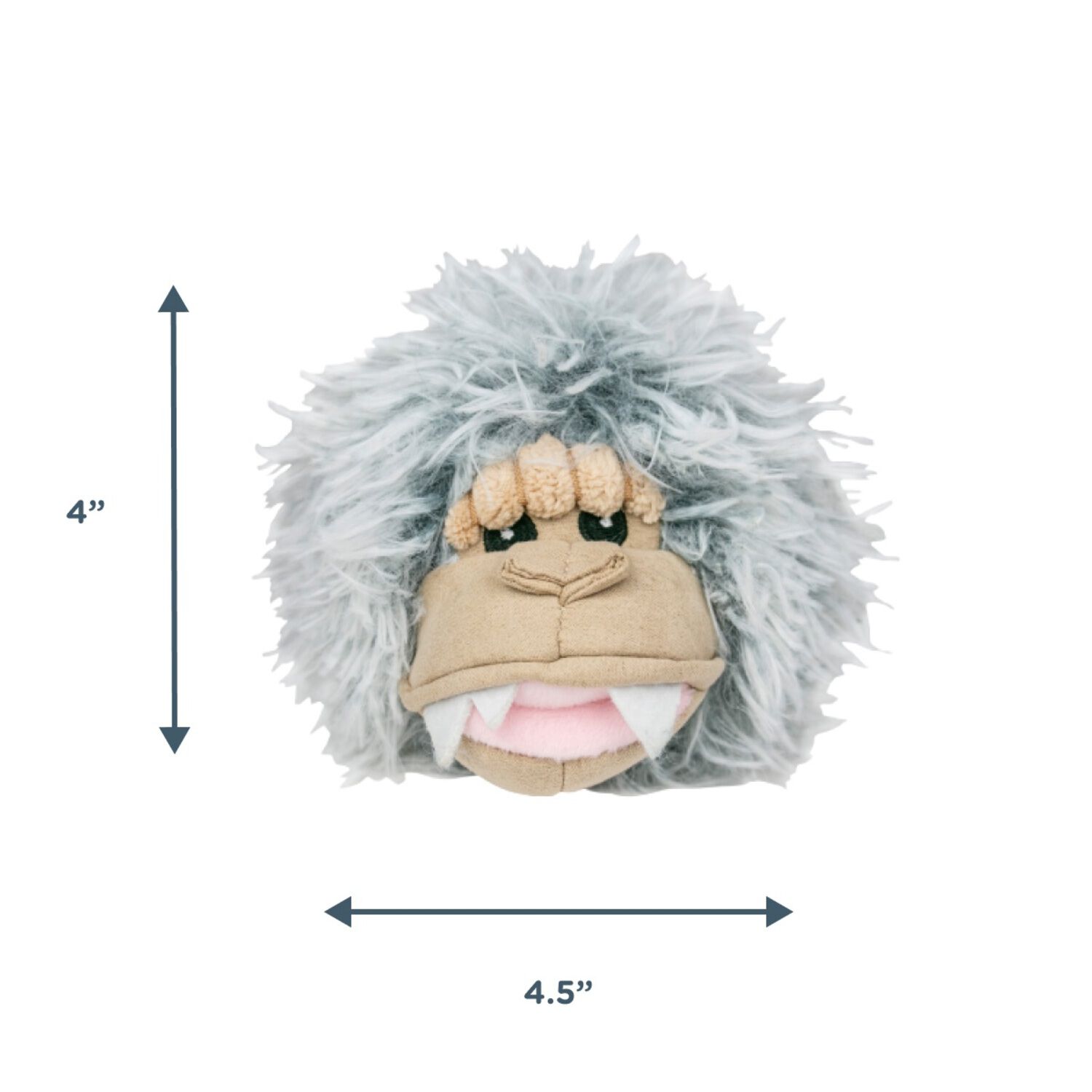 Tall Tails Yeti 2-In-1 Fetch Ball Dog Toy