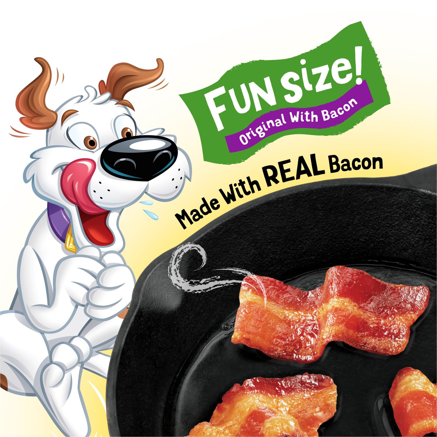 Purina Beggin&rsquo; Strips Fun Size Original Bacon Flavor Dog Treats, 25-Oz