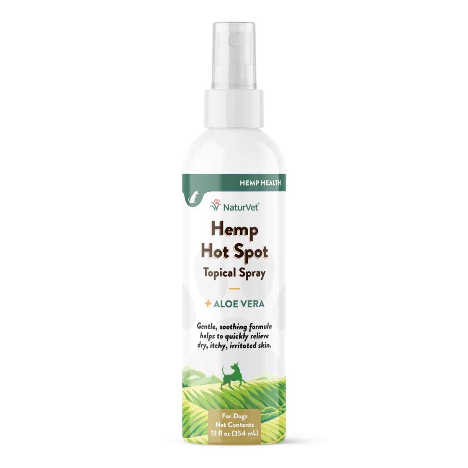Naturvet Hemp Hot Spot Spray With Aloe Vera For Dogs