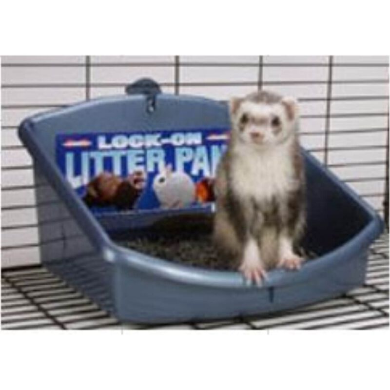 Lock On Litter Pan For Small Animals image number 1