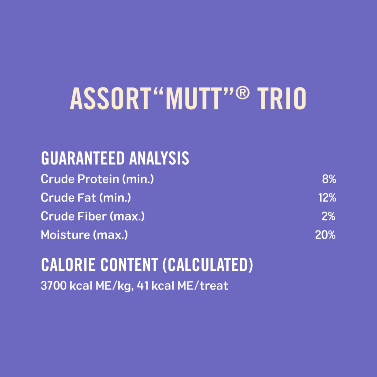 Three Dog Bakery Assort-"Mutt" Trio Soft Baked Dog Treats With Peanut Butter, Apple, And Vanilla Cookies, 26Oz