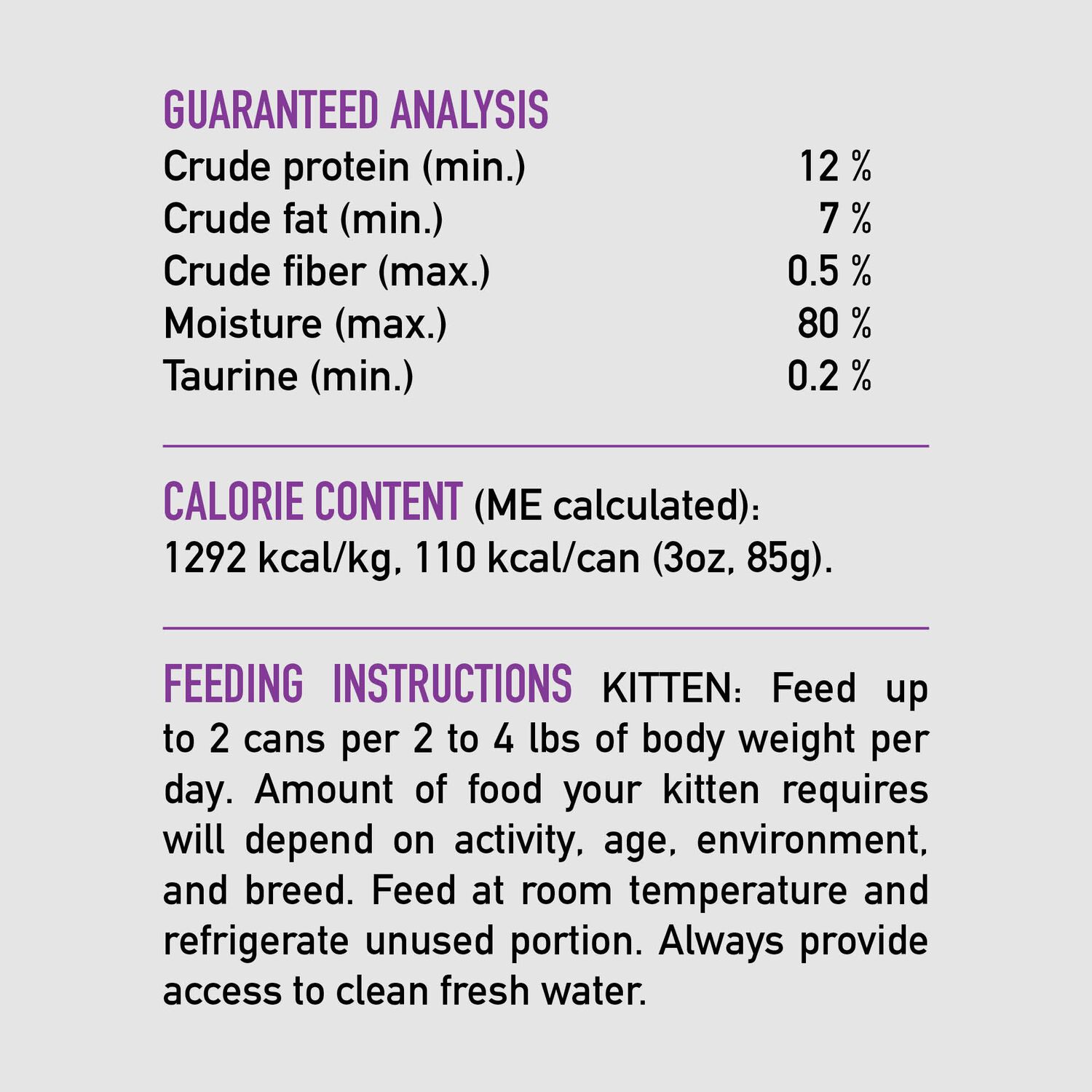 Orijen Chicken & Salmon Entree In Bone Broth Wet Kitten Food, 3-Oz