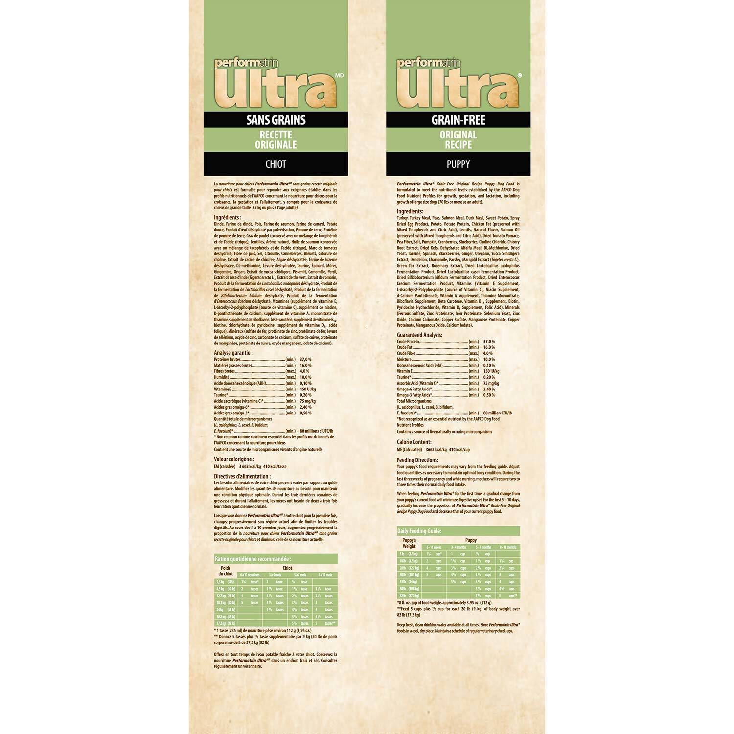 Performatrin Ultra Grain-Free Original Puppy Dry Dog Food