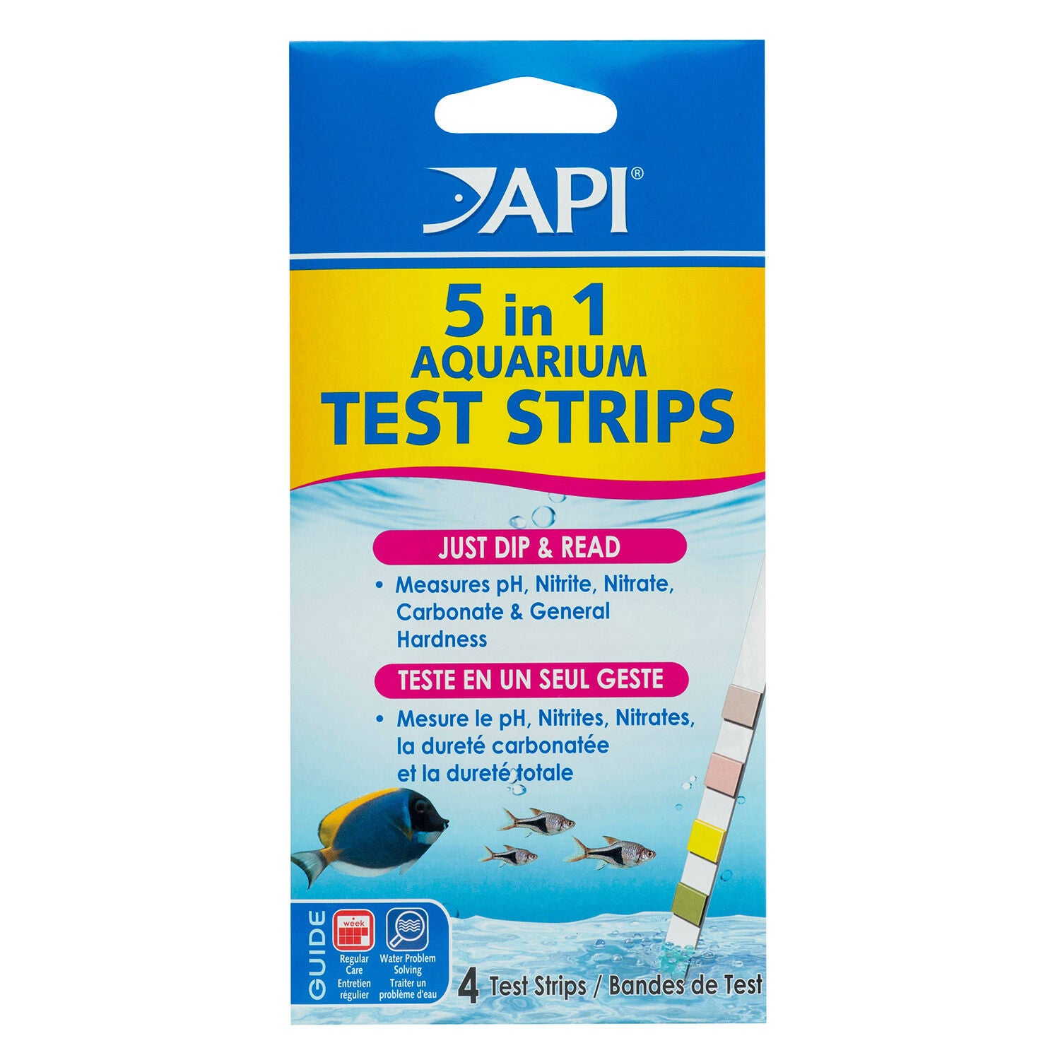 Api 5 In 1 Aquarium Test Strips