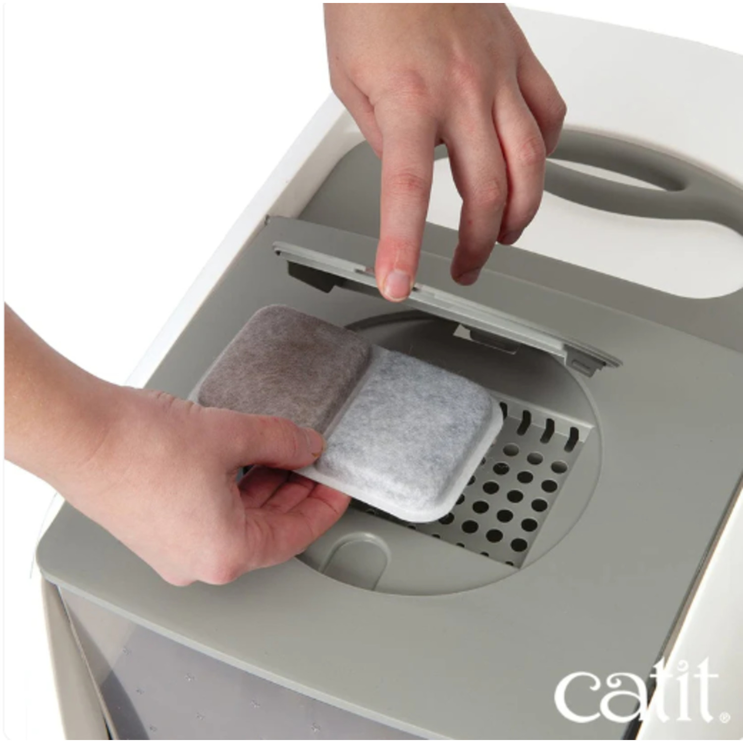 Catit Airsift Dual Action Odor Reducing Replacement Filter Pad