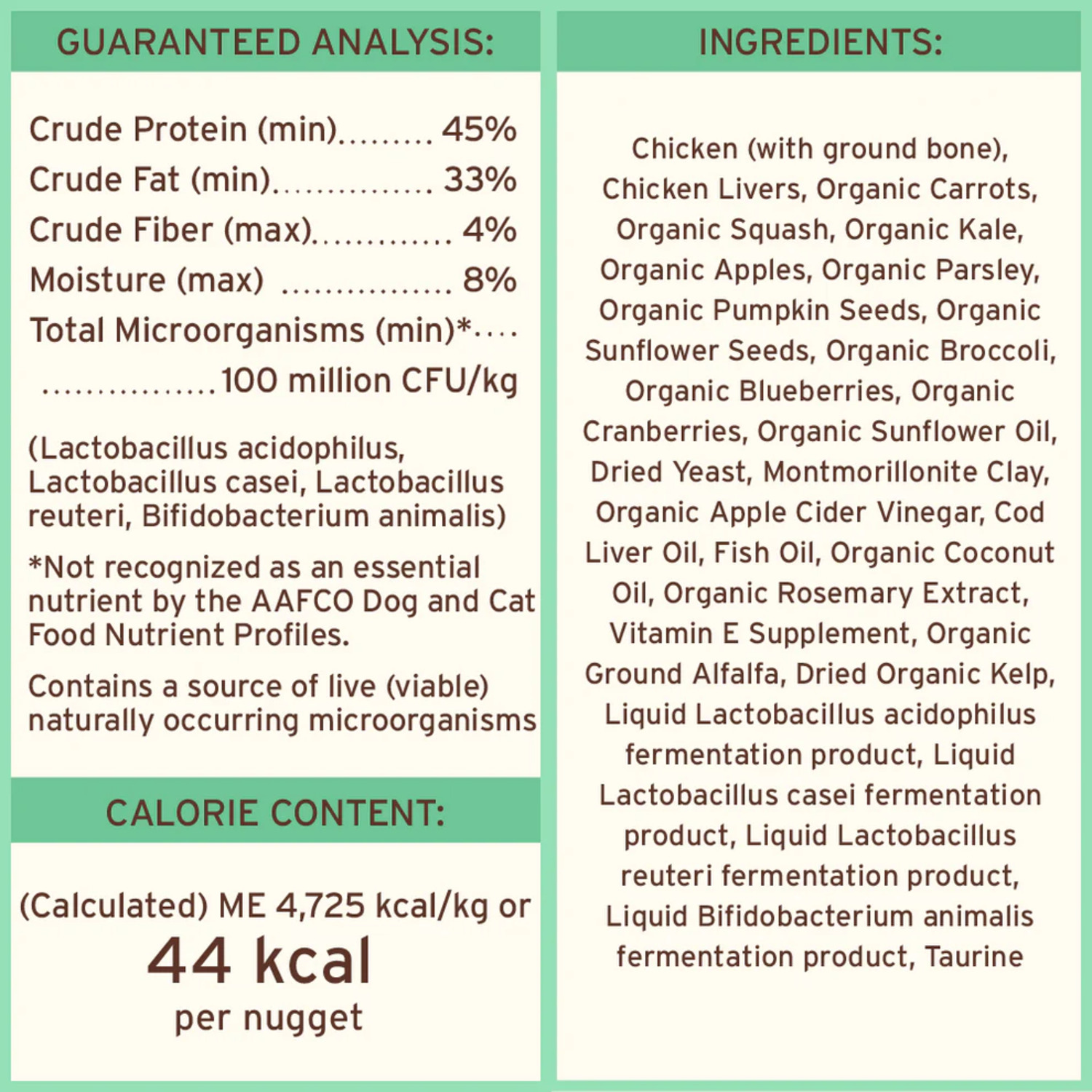 Primal Freeze-Dried Raw Nuggets Freeze-Dried Dog Food, Chicken Formula, 5.5-Oz Bag