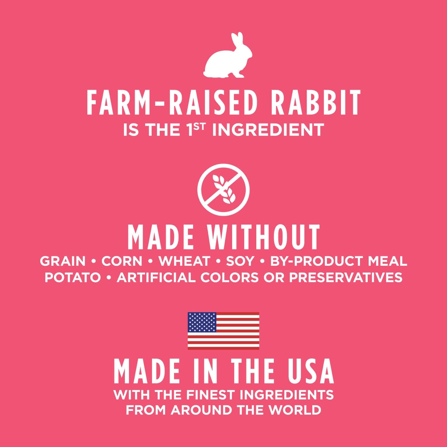 instinct raw rabbit cat food