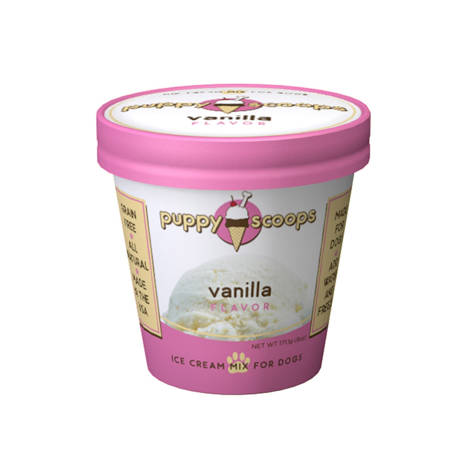 Ice Cream Mix Vanilla 6oz Pet Supermarket