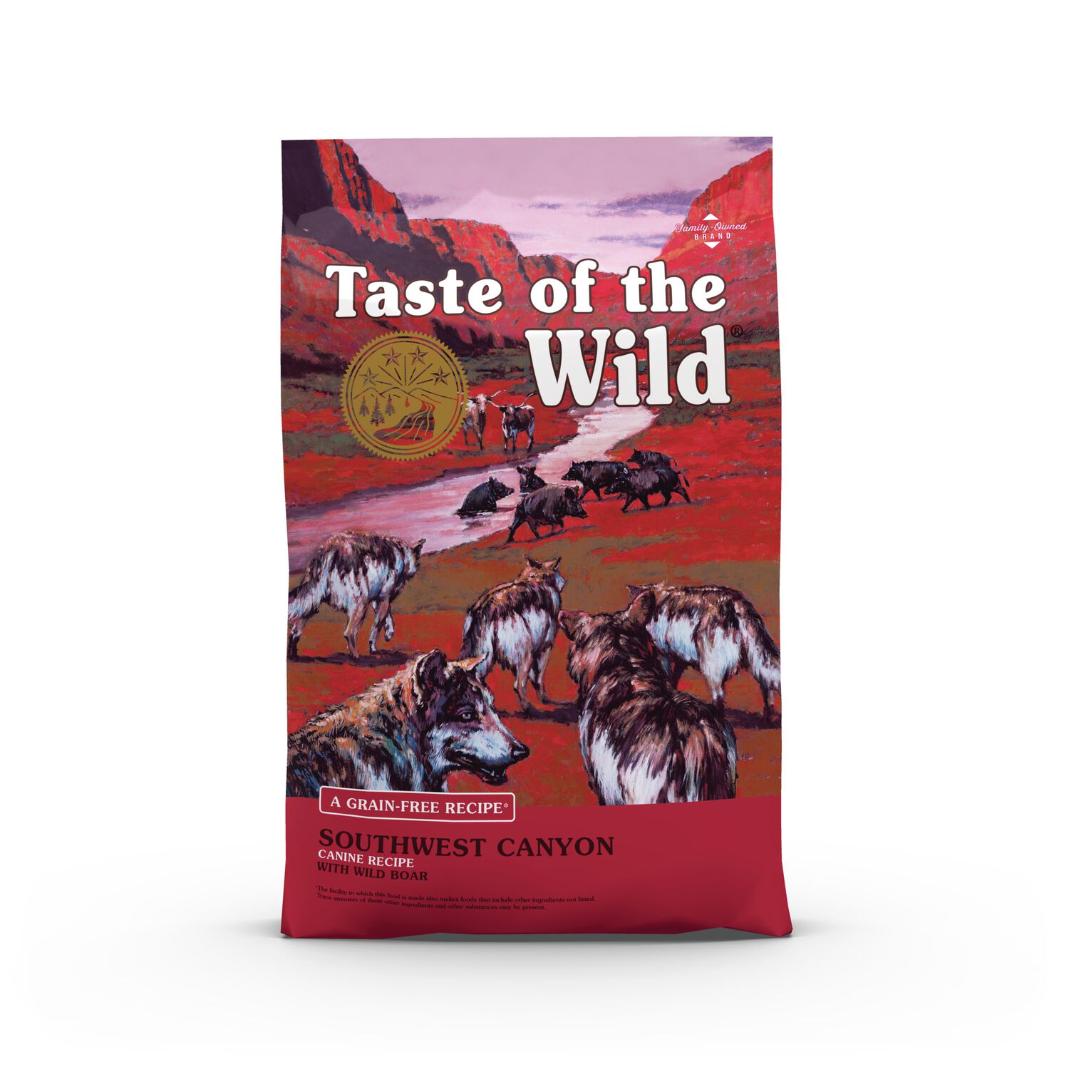 Taste Of The Wild Southwest Canyon Canine Recipe With Wild Boar Grain-Free Dry Dog Food, 28-Lb Bag